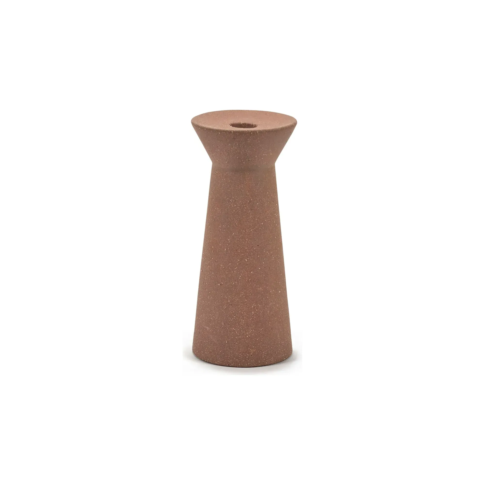 Marie-Ann by Marie Michielssen Candlestick - Brick Red, Stoneware product