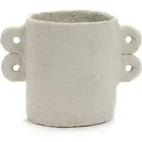 Marie Michielssen Paper Mache Pot - Beige alternate view