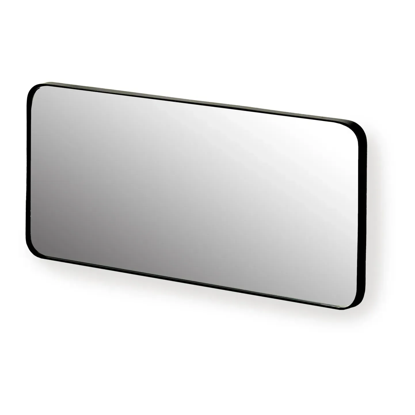 Marie Michielssen Rectangular Wall Mirror - Black, Steel alternate view