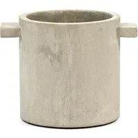 Marie Michielssen Round Plant Pot - Grey, Concrete alternate view