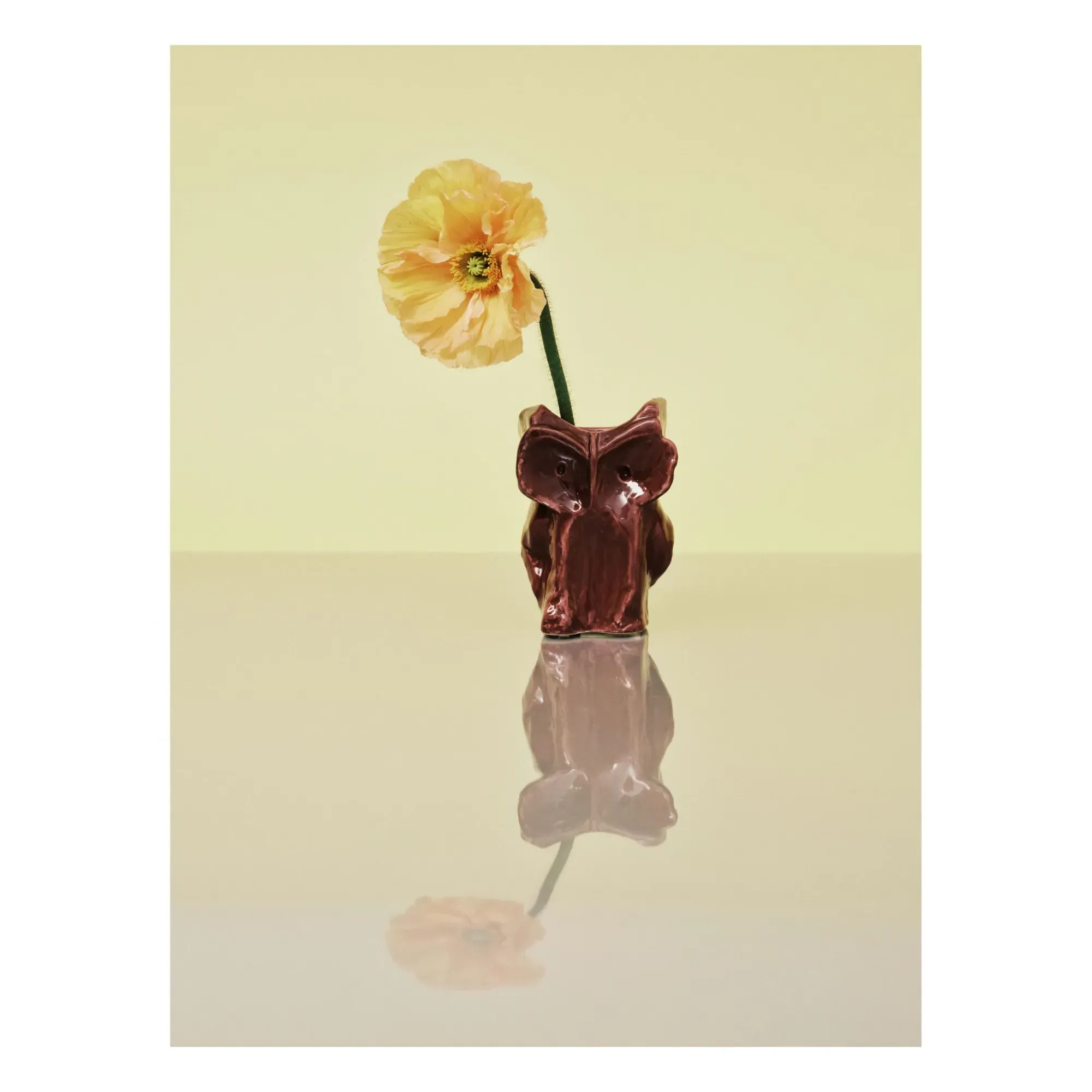 Marni After Midnight Owl Vase - Aubergine, Stoneware alternate view