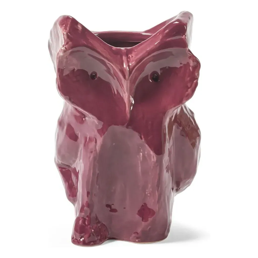 Marni After Midnight Owl Vase - Aubergine, Stoneware product