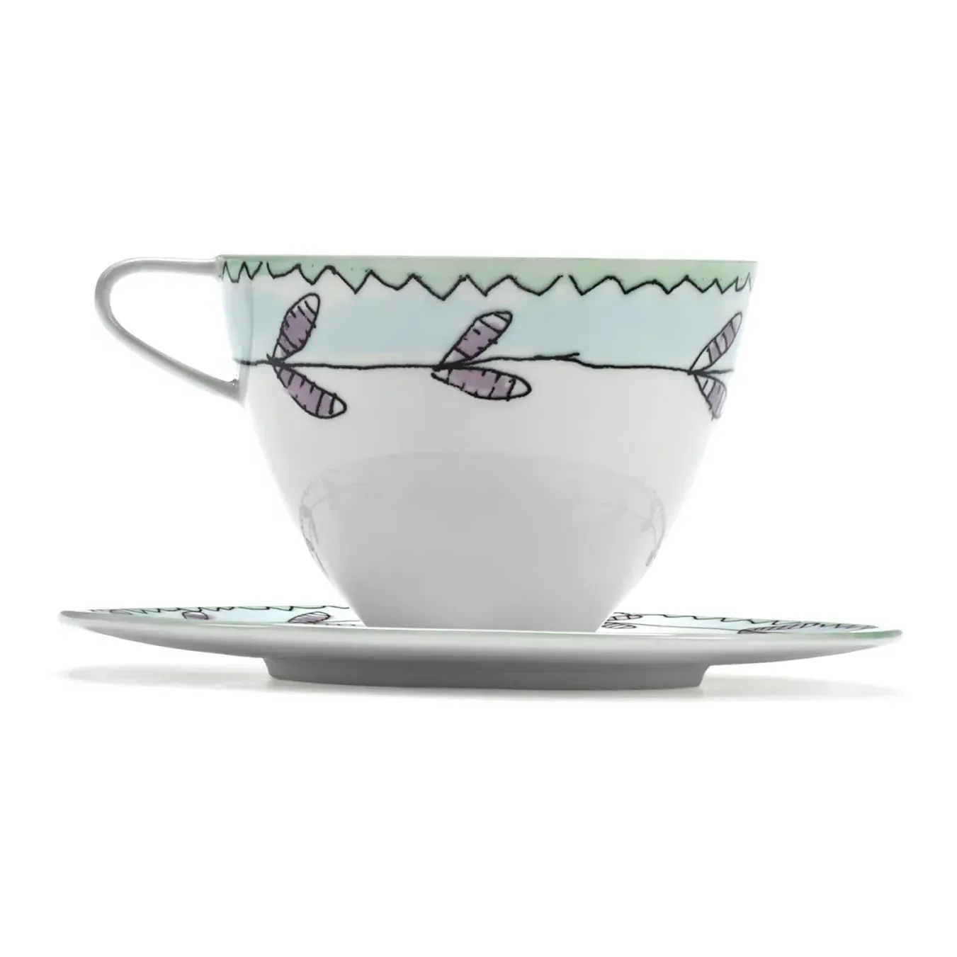 Marni Blossom Cup and Saucer Set of 2 - Porcelain alternate view