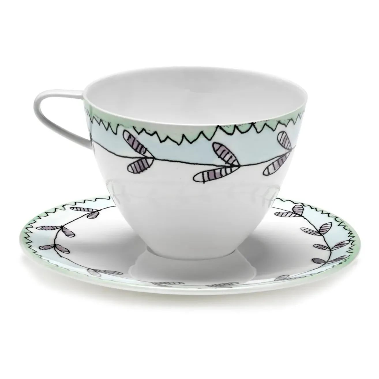 Marni Blossom Cup and Saucer Set of 2 - Porcelain product
