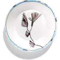 Marni Camelia Set of 2 Soup Plates - Aubergine, Porcelain alternate view