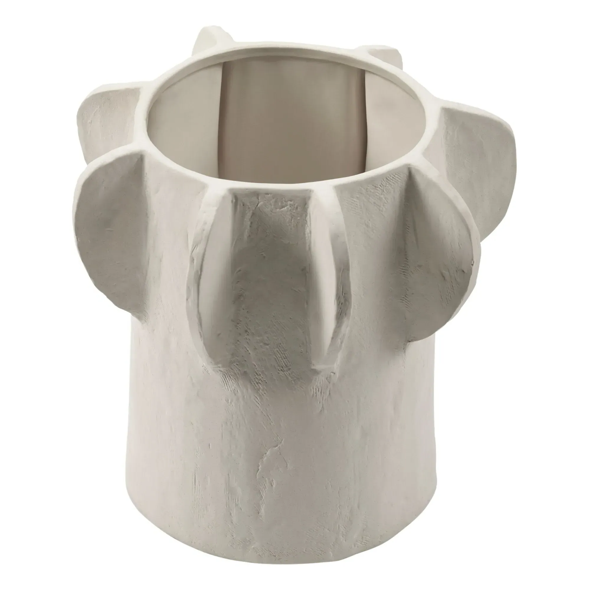 Molly 01 Pot - Grey, Sandstone alternate view