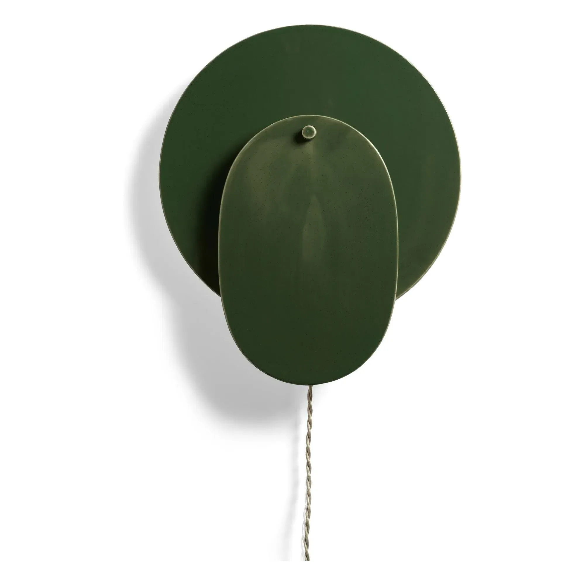 Nebula 01 Studio Ottawa Wall Lamp - Dark Green, Stoneware product