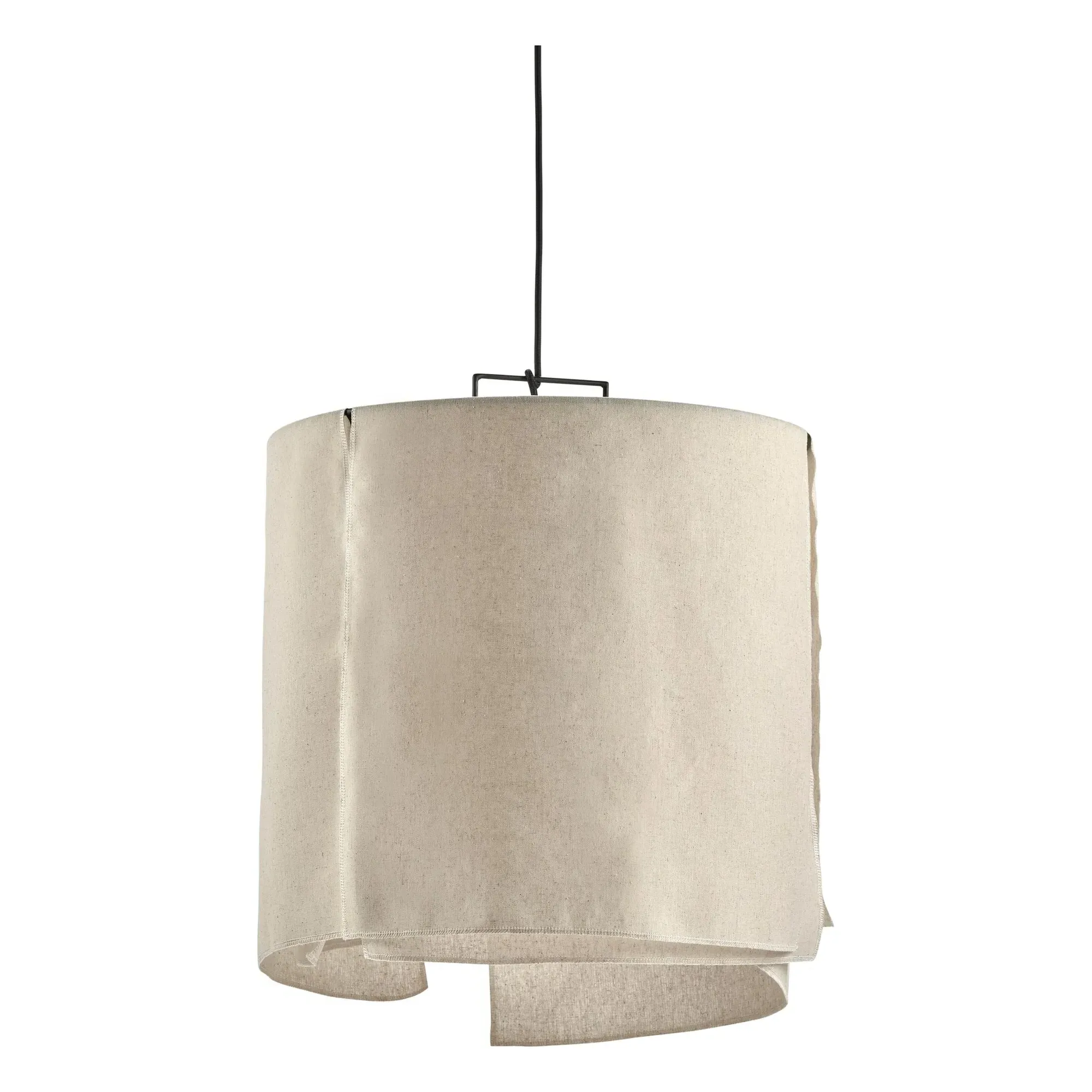 Nomad Hanging Lamp - Dark Beige, Linen product
