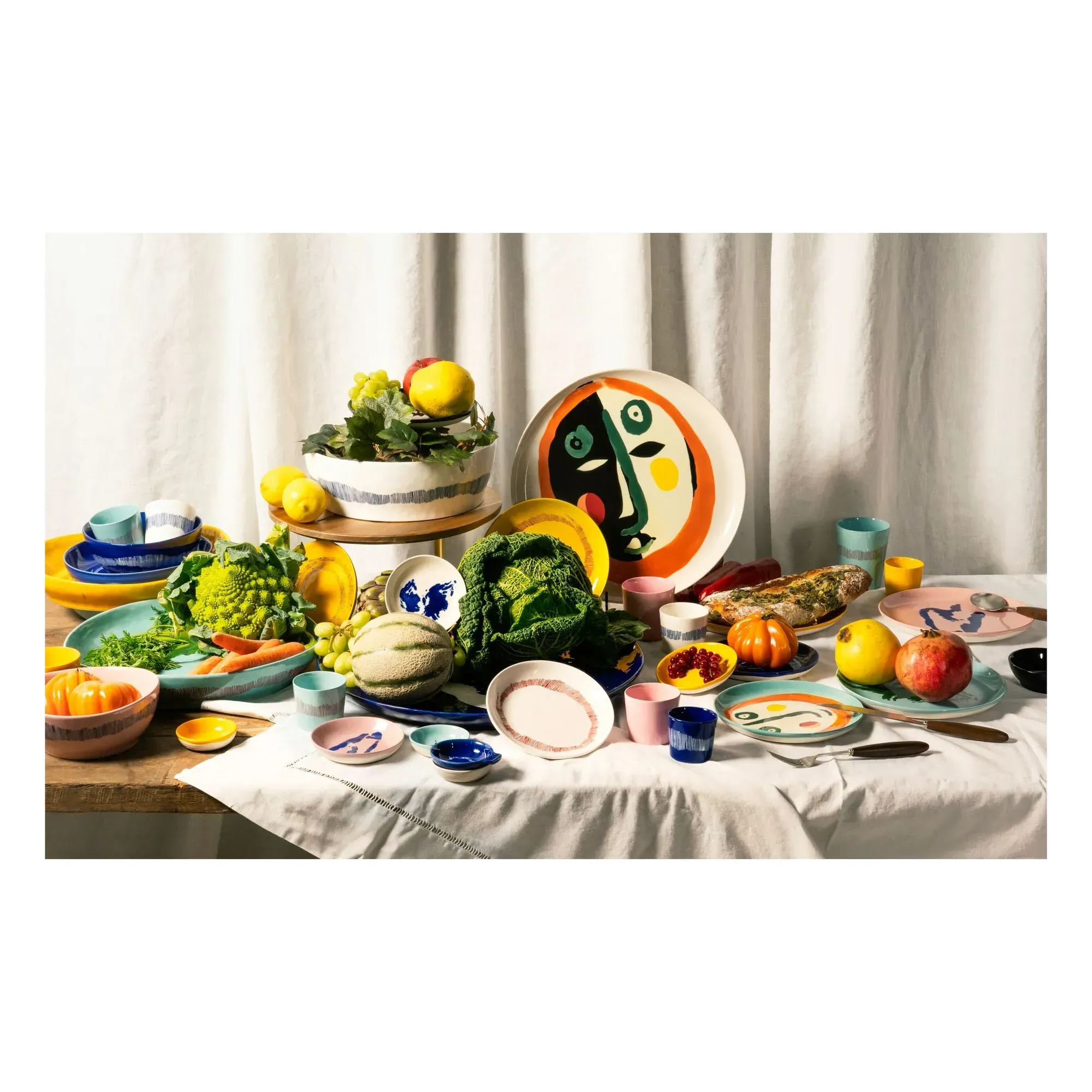Ottolenghi Feast Bowl Set of 4 - Pink, Stoneware alternate view