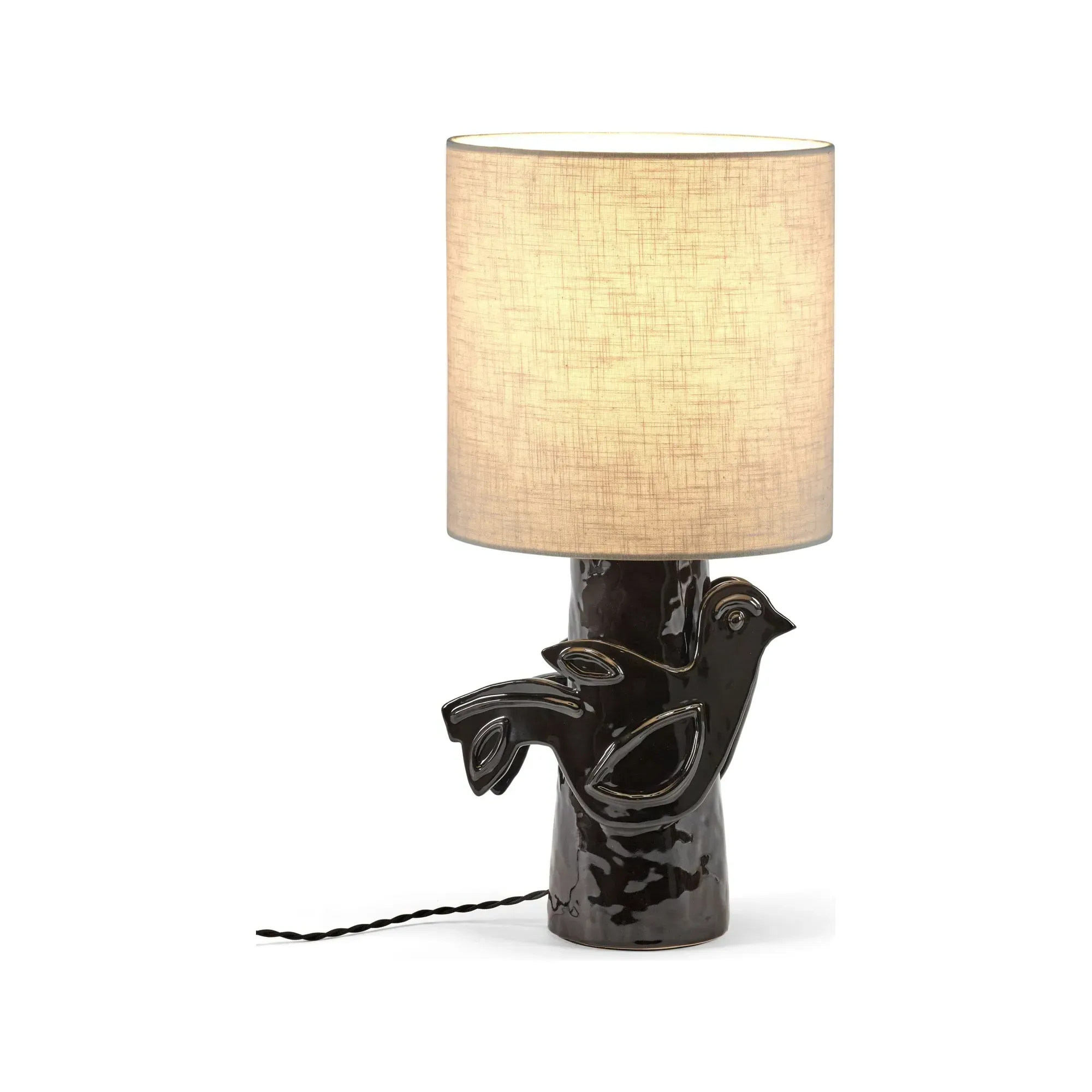 Paloma by Marie Michielssen Stoneware Table Lamp - Black product