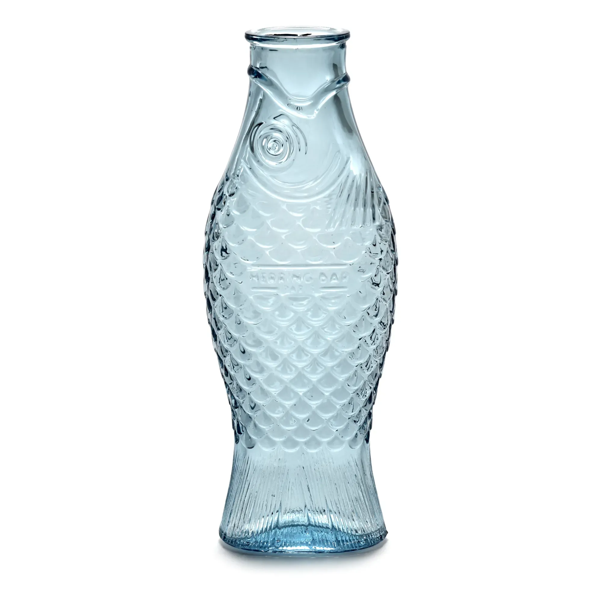 Paola Navone Fish & Fish Carafe - Blue, Glass product