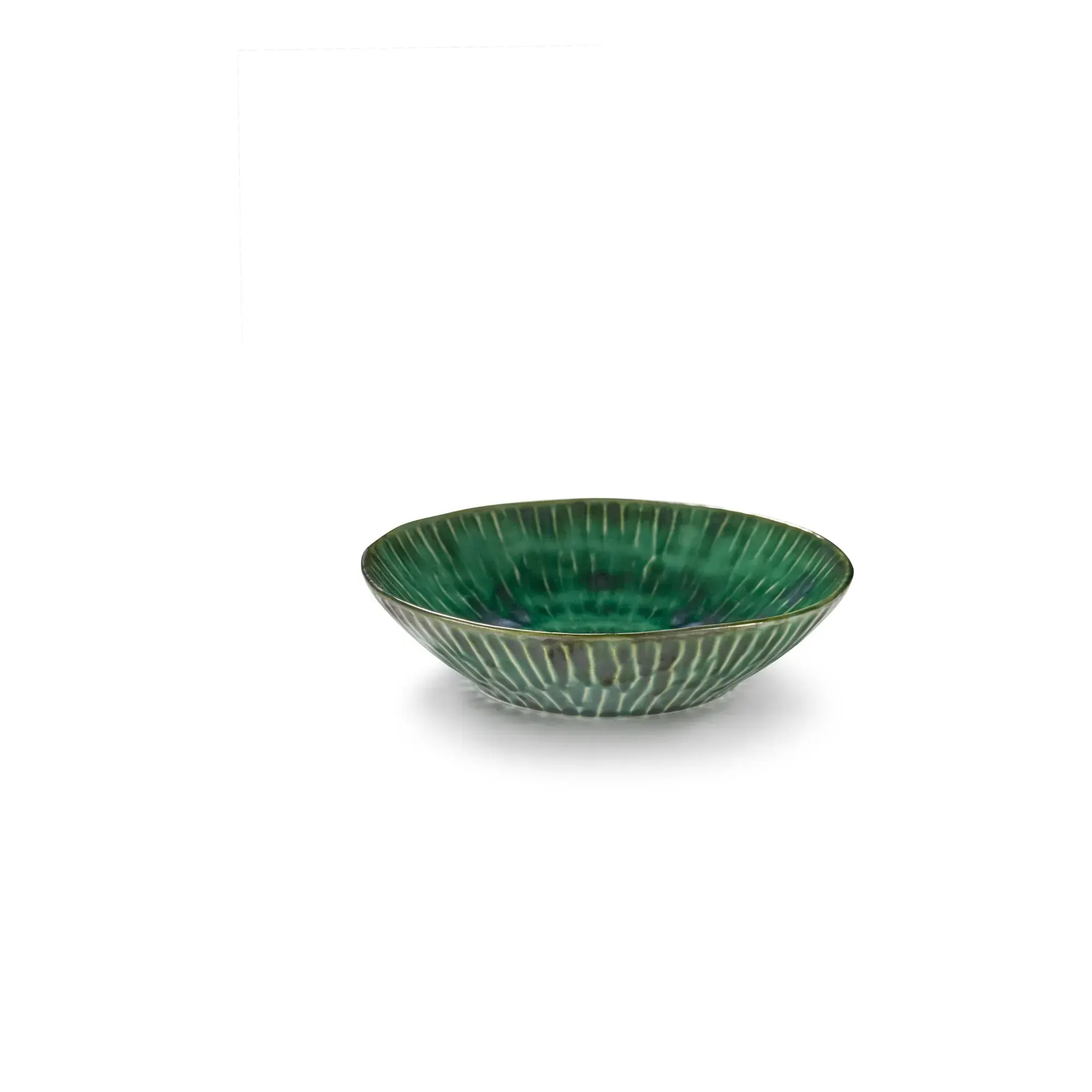 Pascale Naessens Verde Lanza Plates Set of 2 - Green, Stoneware product
