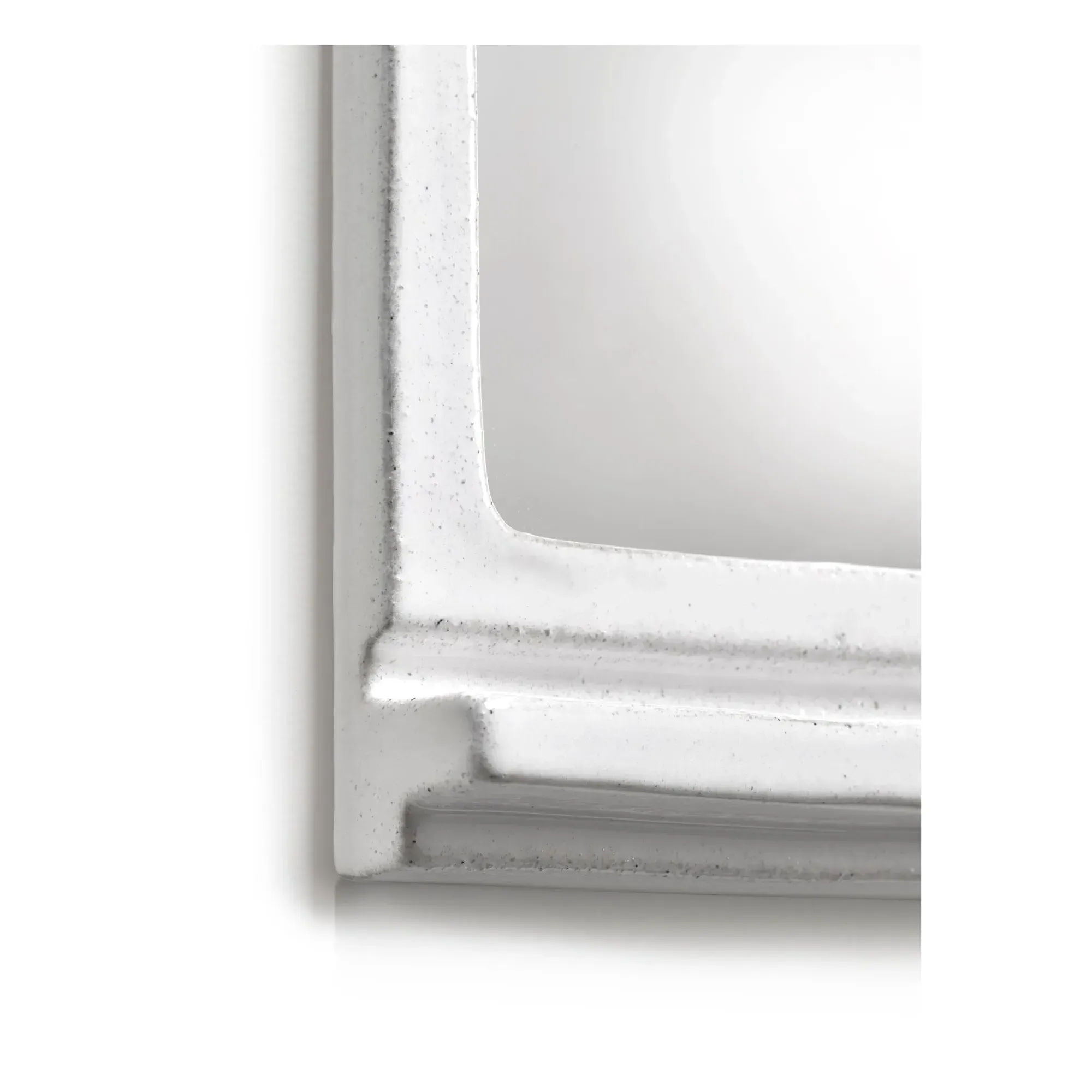 Rosie 01 by Marie Michielssen Wall Mirror - Grey, Stoneware alternate view