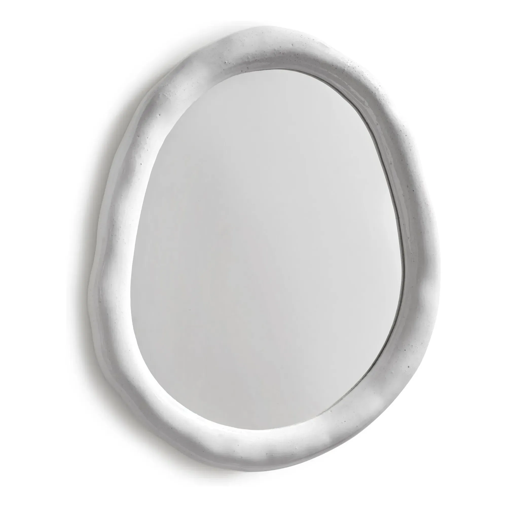 Rosie by Marie Michielssen Wall Mirror - Grey, Stoneware product