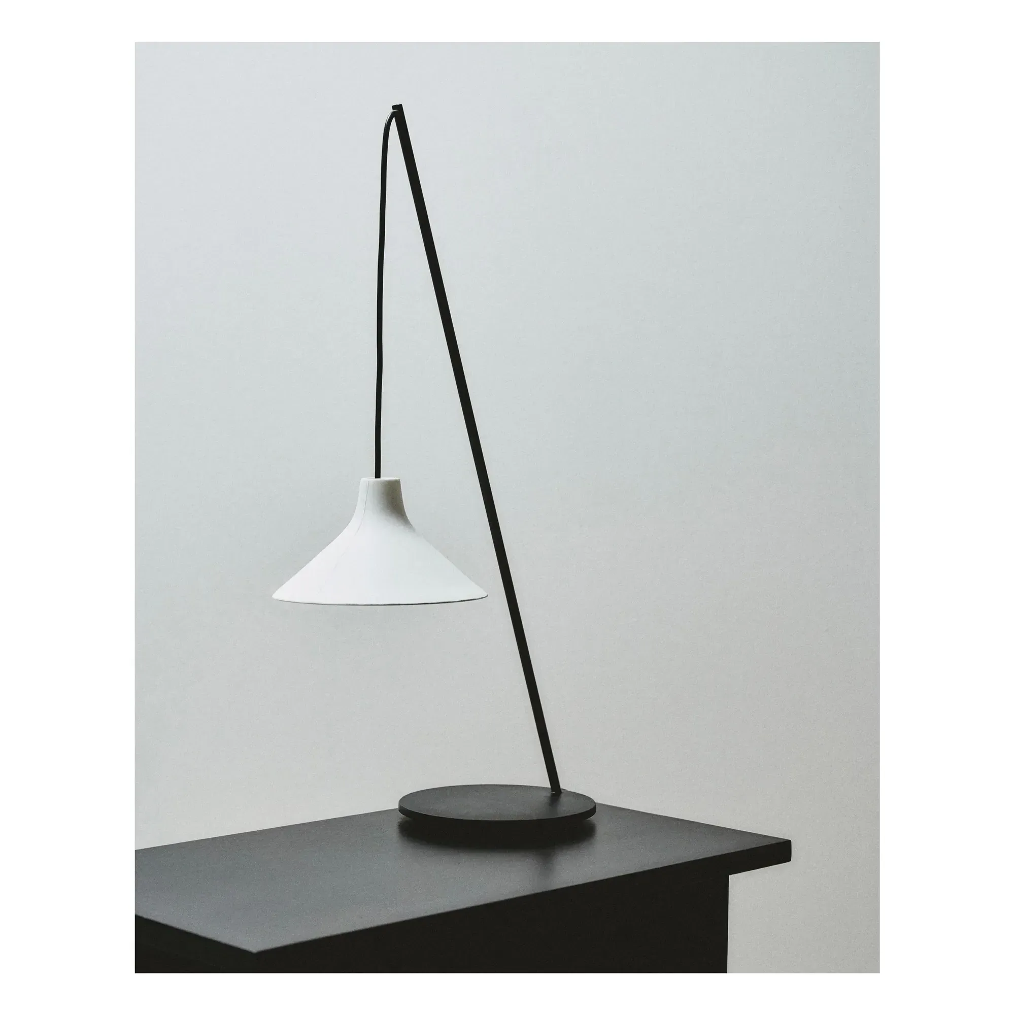 Seam Ceramic Table Lamp - Off-White, Porcelain alternate view