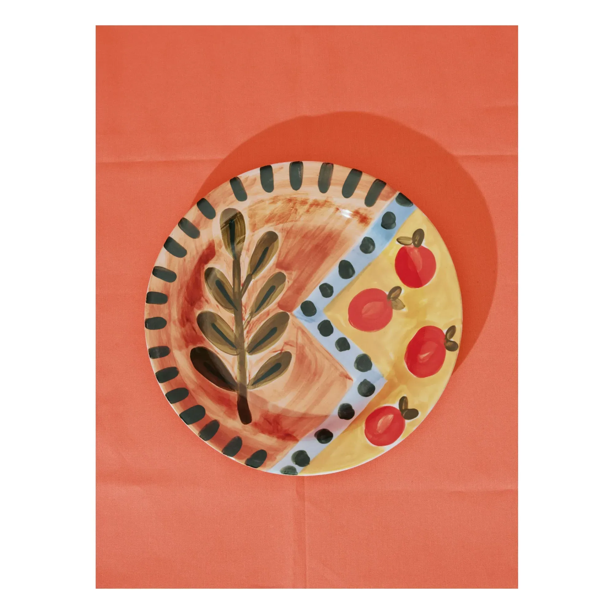 Shurleey Dljntlas Dinner Plates Set of 2 - Multicoloured, Stoneware alternate view