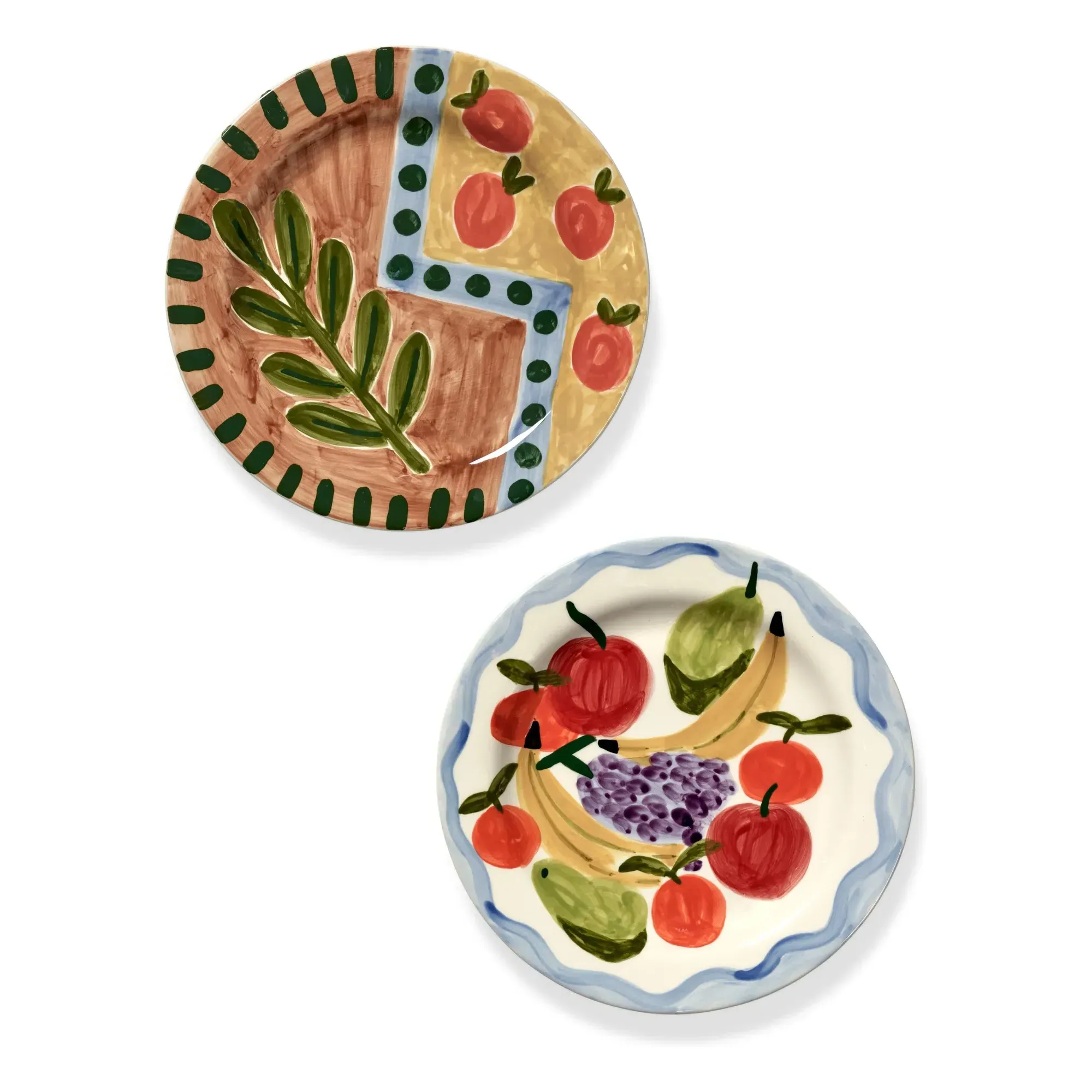 Shurleey Dljntlas Dinner Plates Set of 2 - Multicoloured, Stoneware product