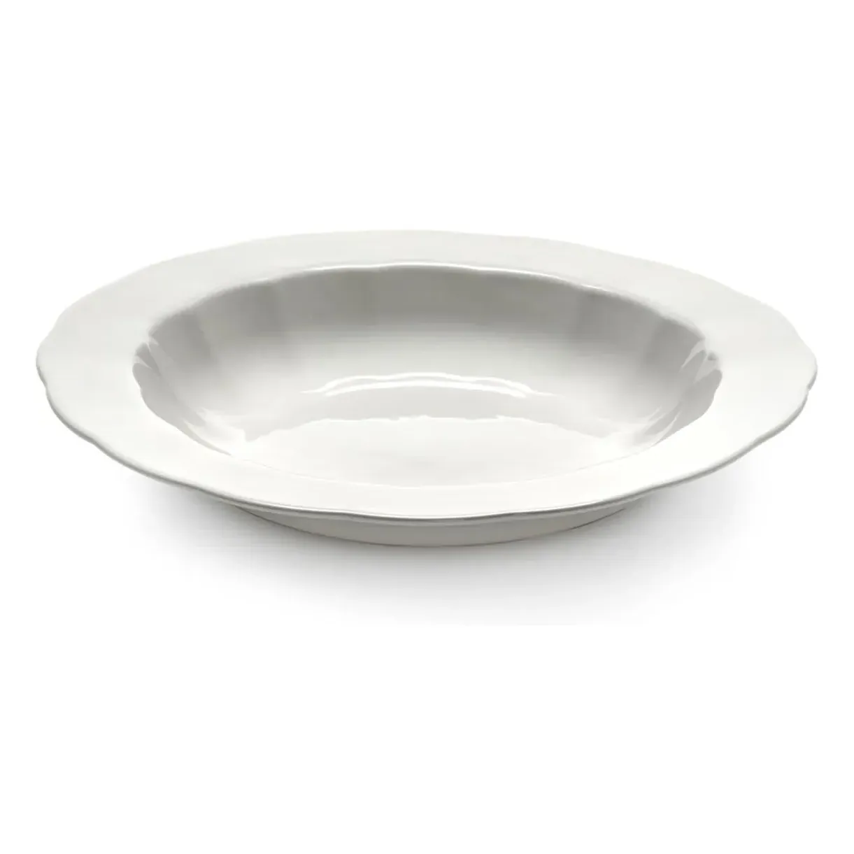 Silhouette by Sergio Herman Soup Plates Set of 4 - White, Porcelain product