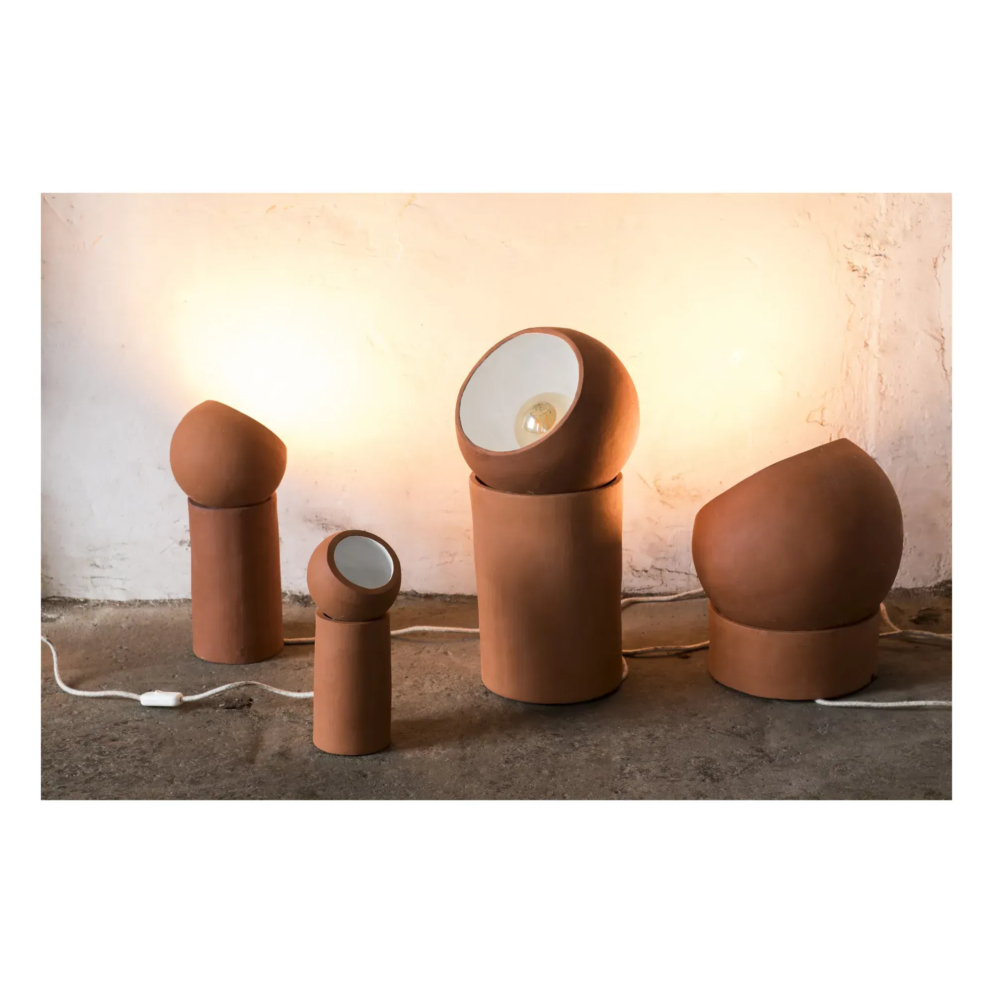 Terra Adjustable Table Lamp - Terracotta product