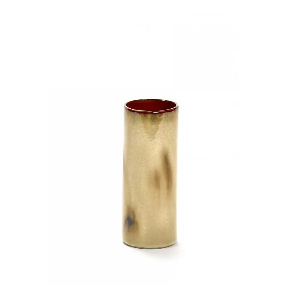 Tube by Anita Le Grelle Vase - Grey, Glazed Stoneware product
