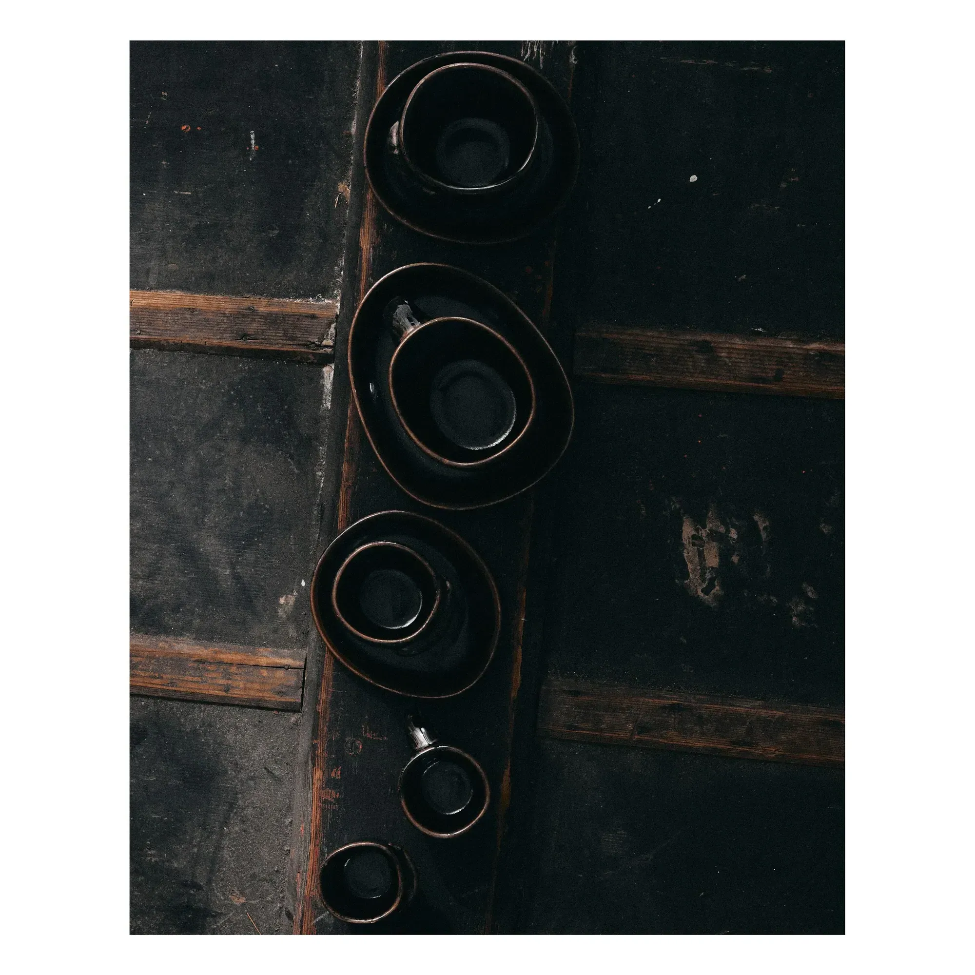 Uncharted Out of Lines Bowls Set of 2 - Brown, Stoneware alternate view