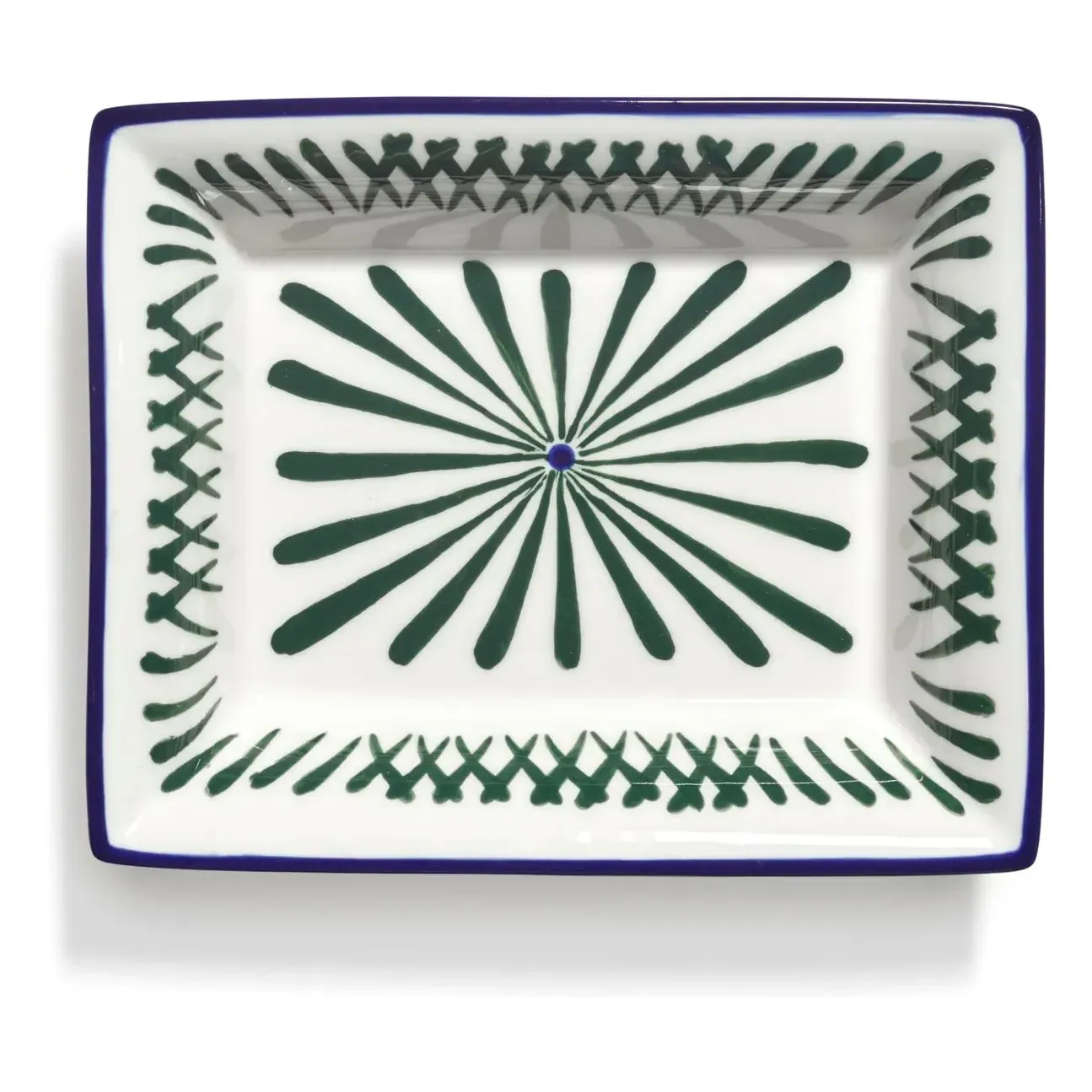 Waww La Table Baazar Dish Set of 2 - Green, Stoneware product