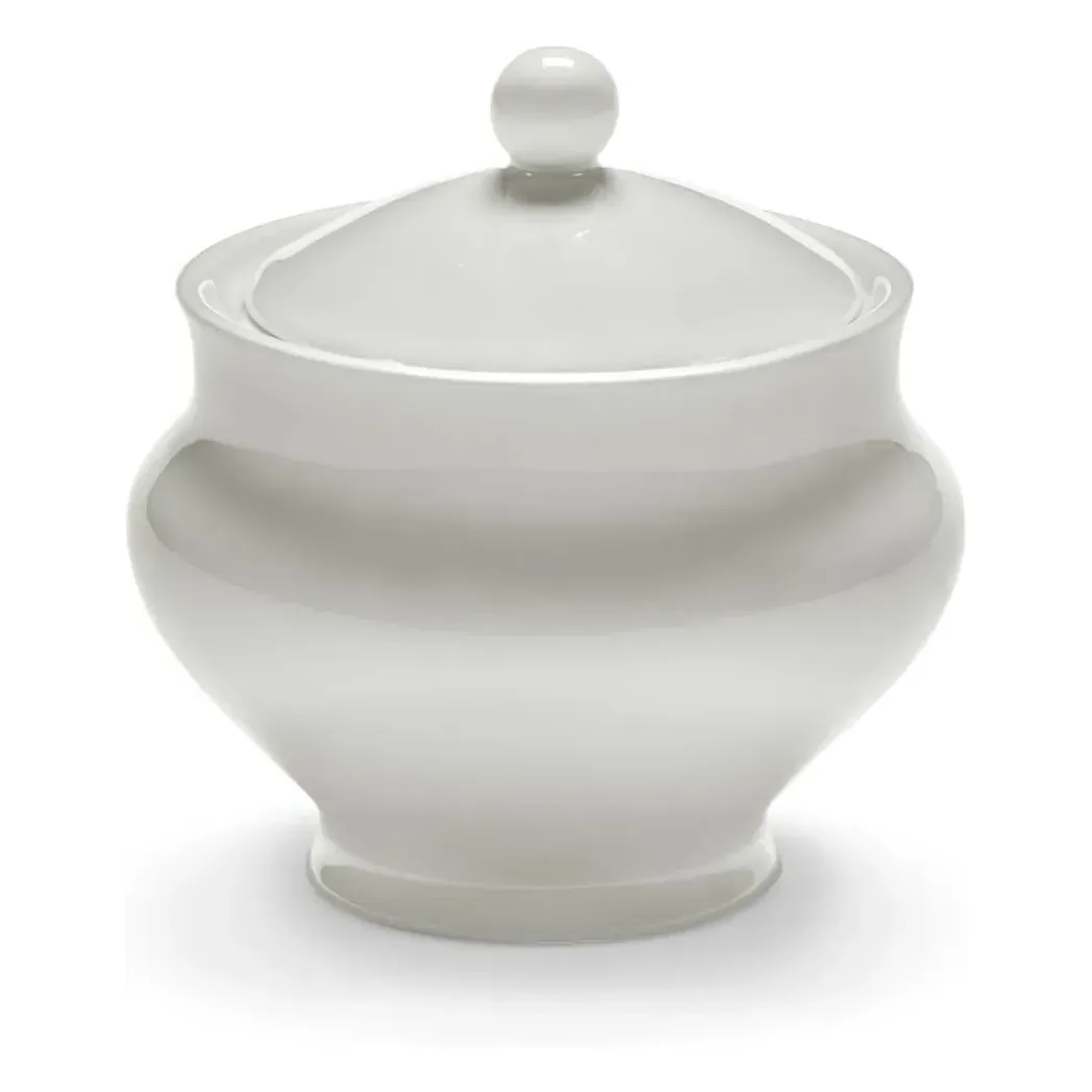 Wouters & Hendrix Perle Fine Sugar Bowl - White, Porcelain product