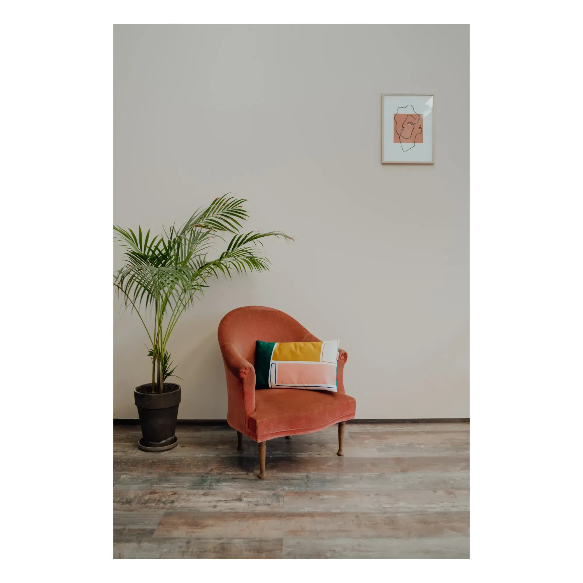 Apollo Wall Poster - Terracotta alternate view