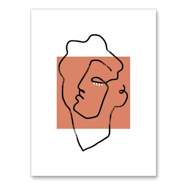 Apollo Wall Poster - Terracotta product