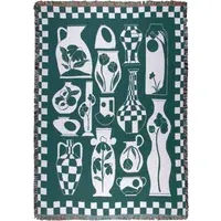 Duffy Throw by Niamv Power - Multicoloured, Recycled Cotton alternate view
