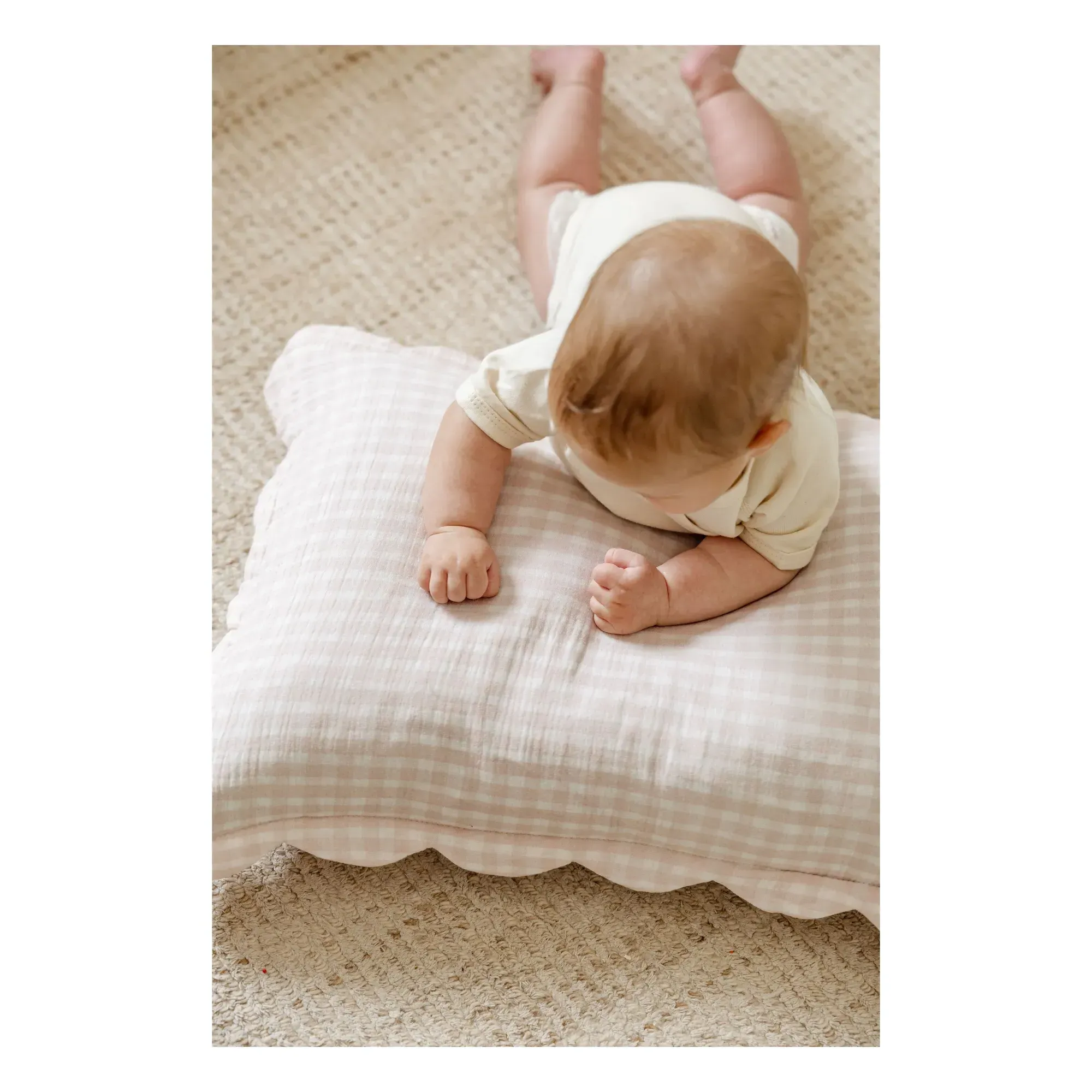 Organic Cotton Pillowcases Set of 2 - Pale Pink alternate view