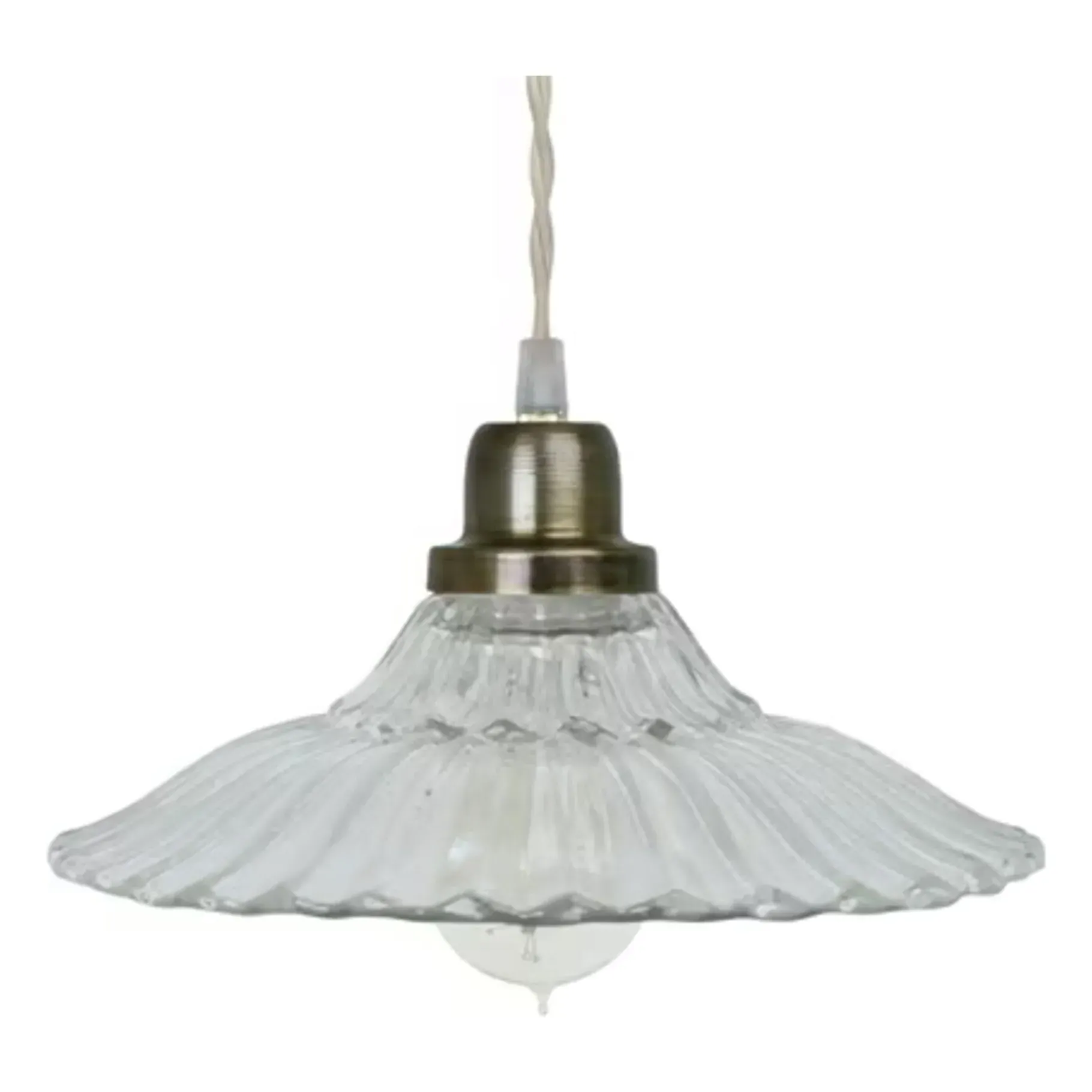 Gunilla Hanging Lamp - Transparent, Glass product