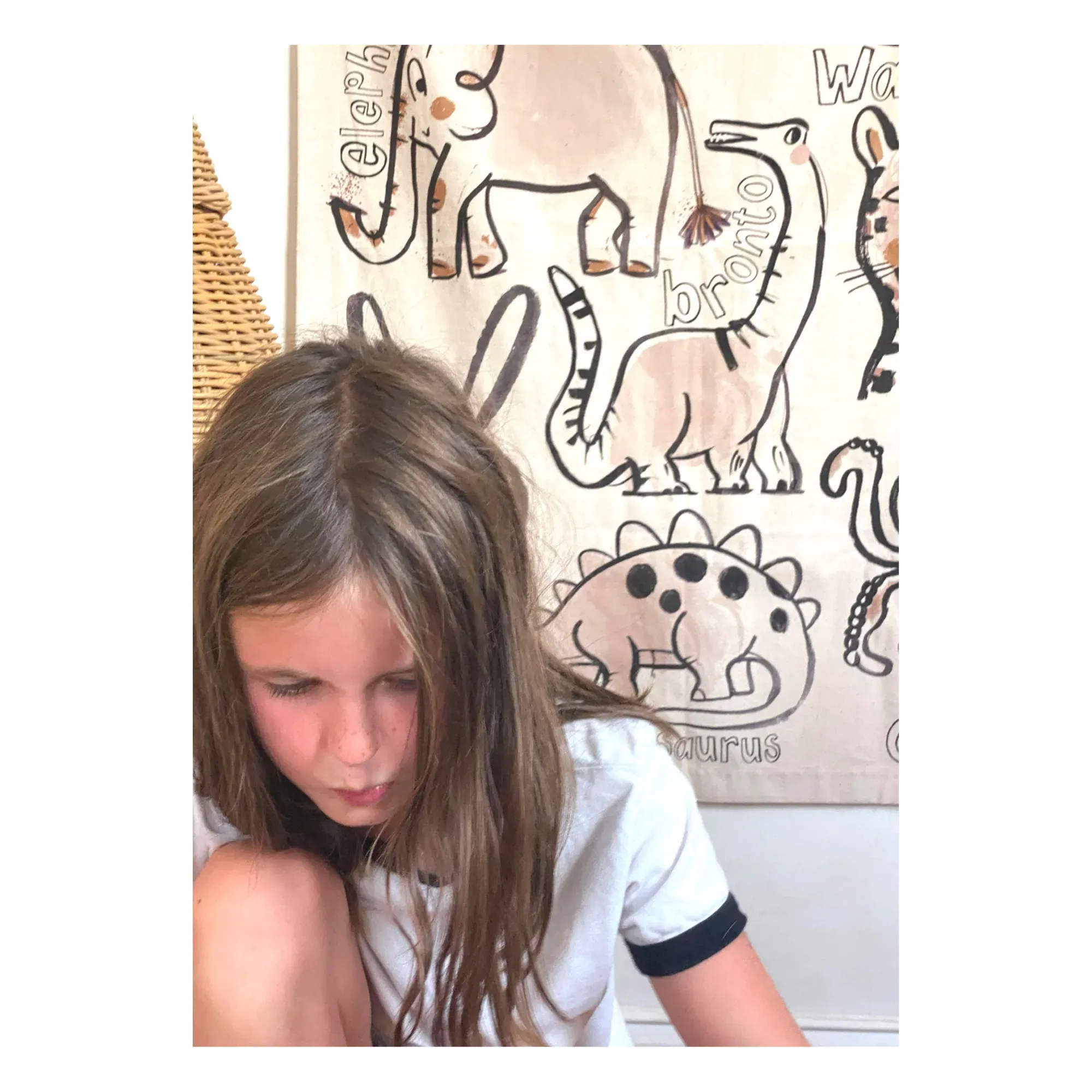 Animals Wall Hanging - Multicoloured, Cotton alternate view
