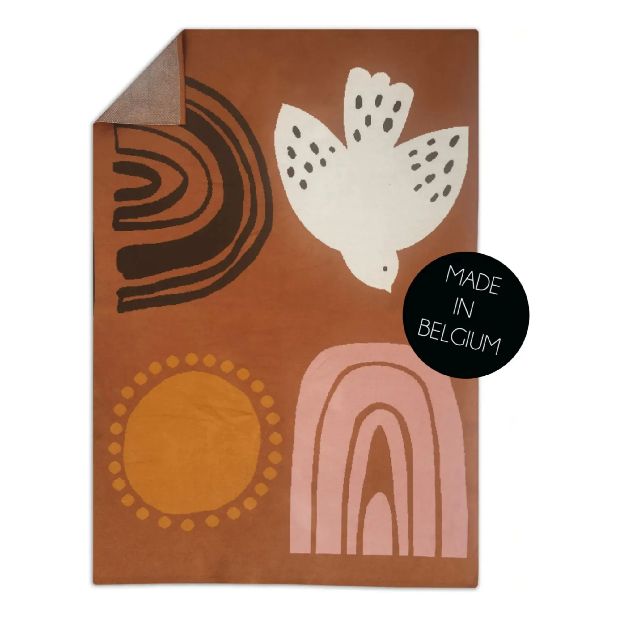 Organic Cotton Blanket - Ochre product