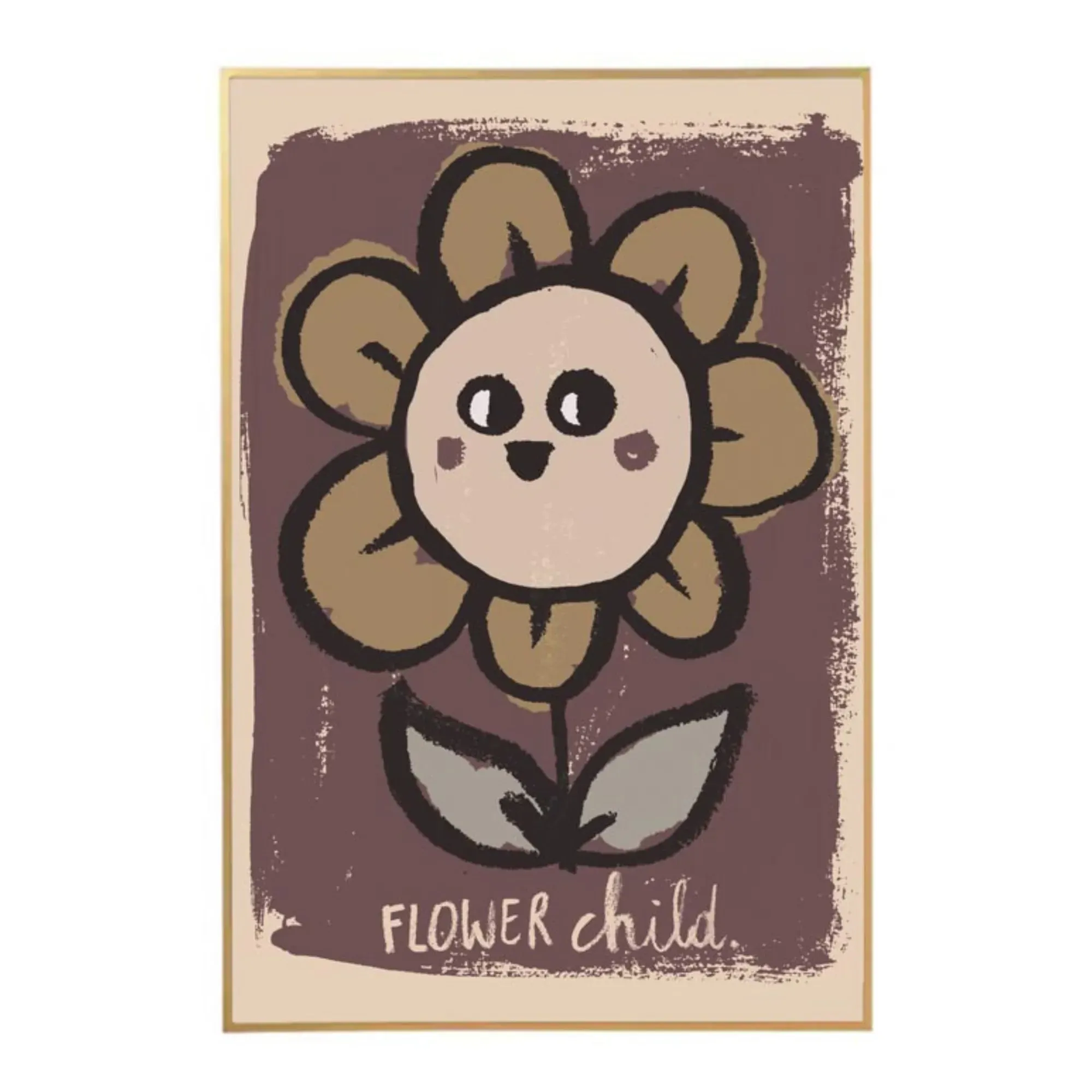 Studio Loco Large Flower Wall Poster - Multicoloured product