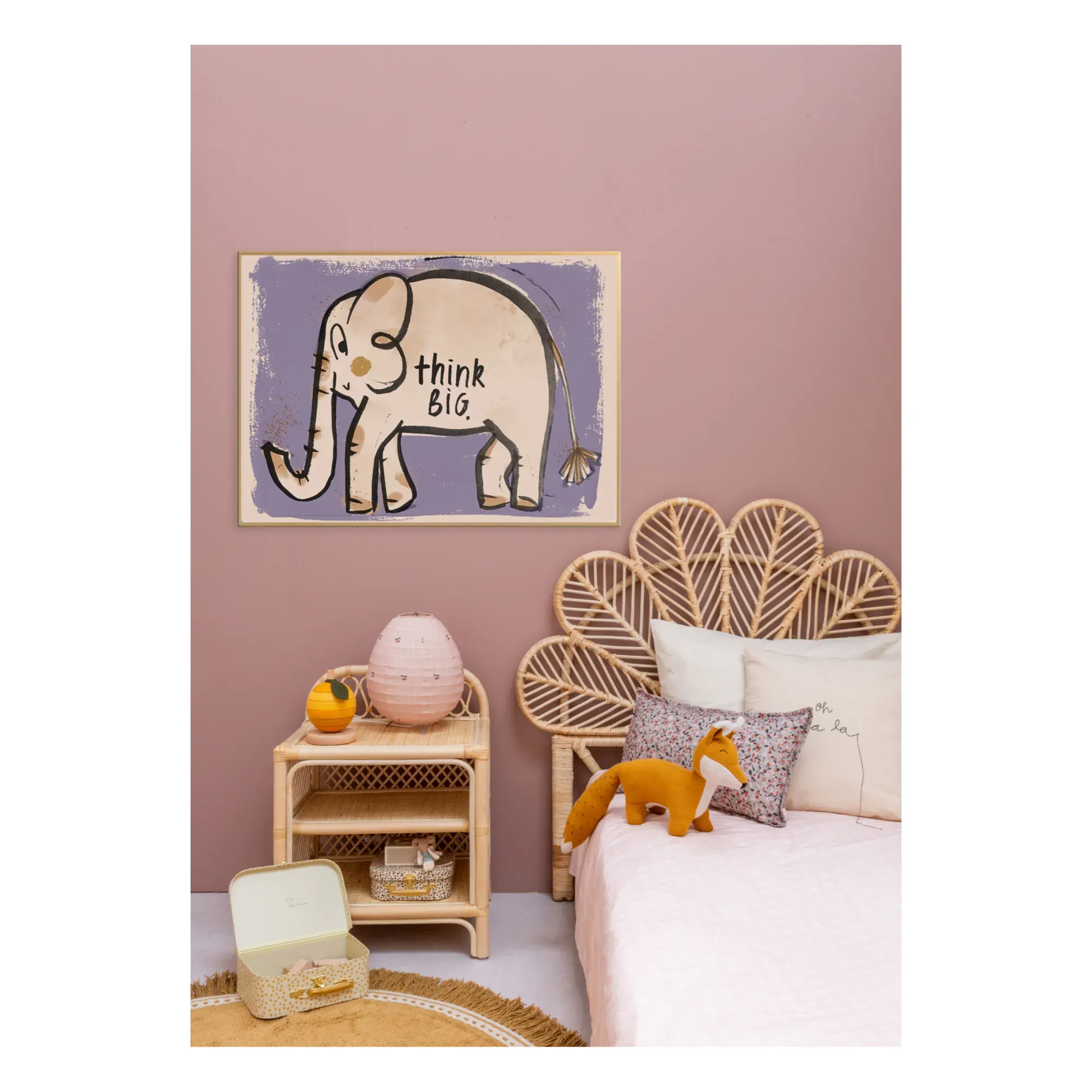 Think Big Large Wall Poster - Multicoloured alternate view