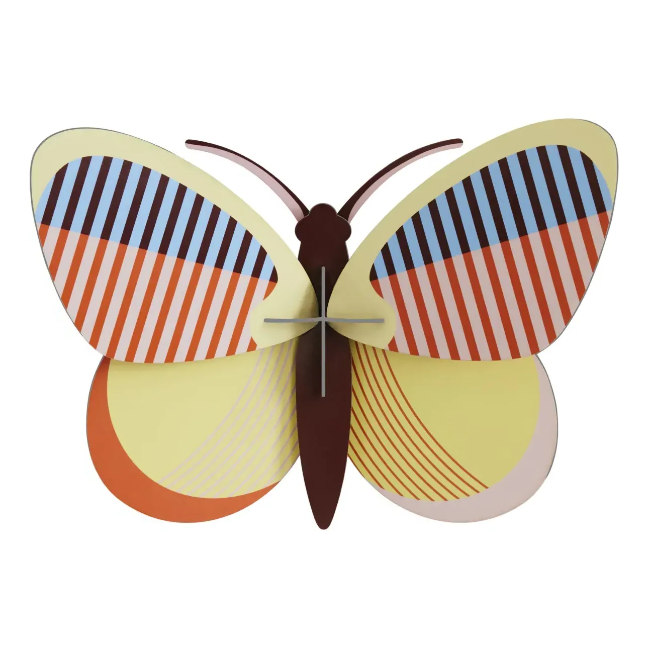 Sia Butterfly Wall Decoration - Multicoloured, Recycled Cardboard product