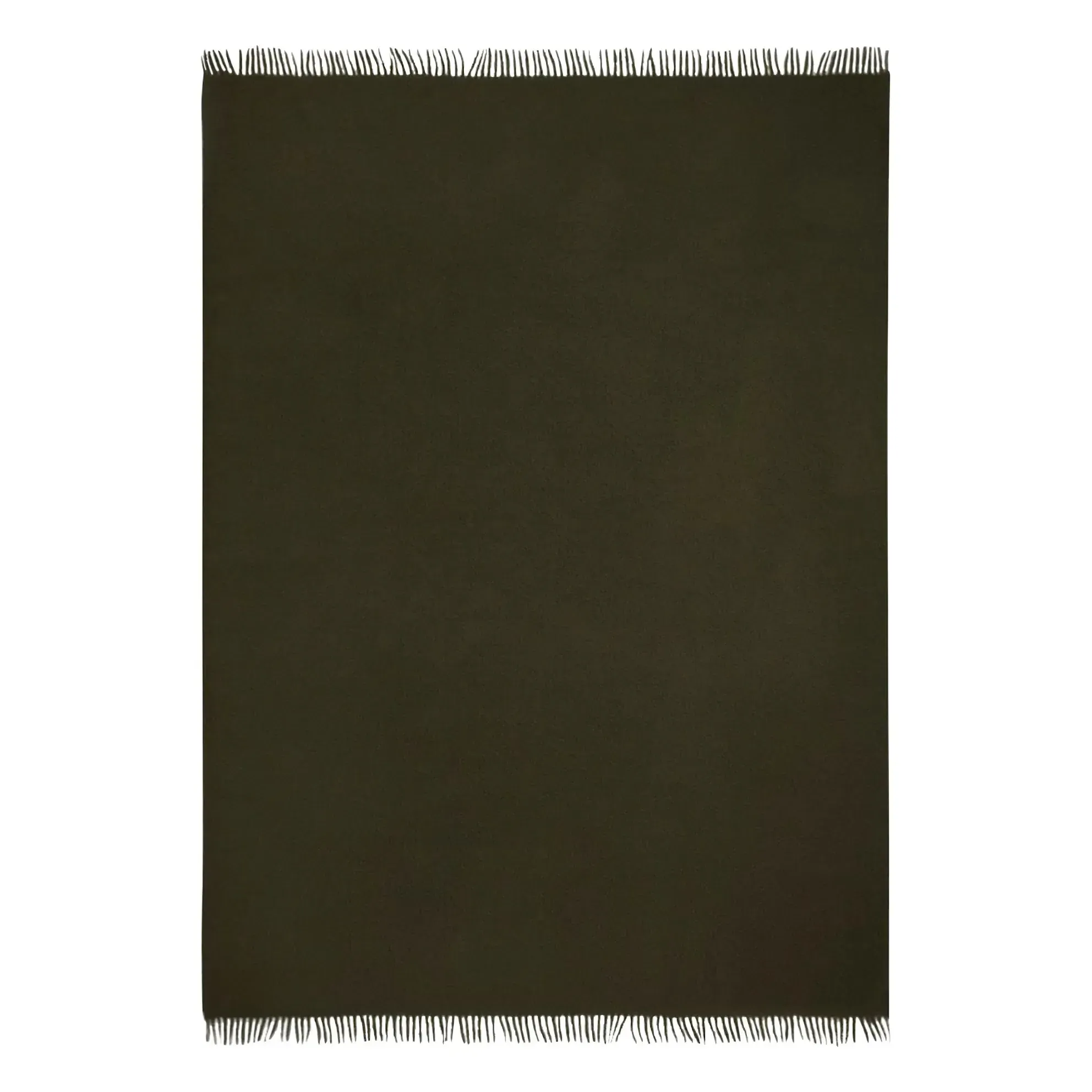 Cloud Mohair Throw - Olive, Mohair Wool alternate view