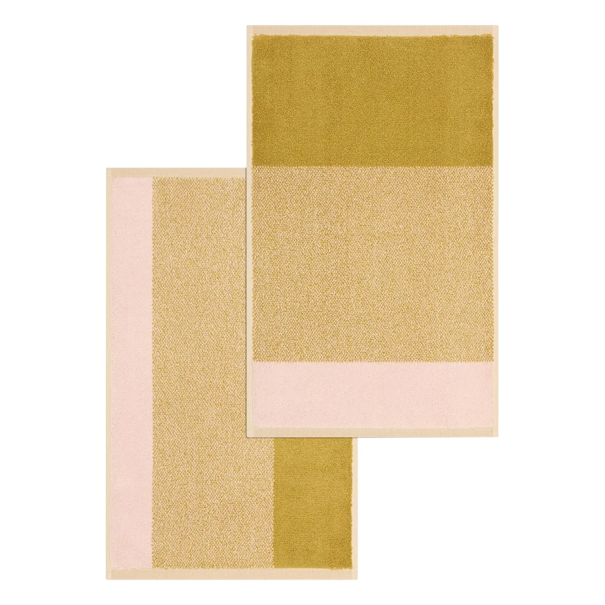 Lex Pott Guest Towel Set of 2 - Olive, Cotton product