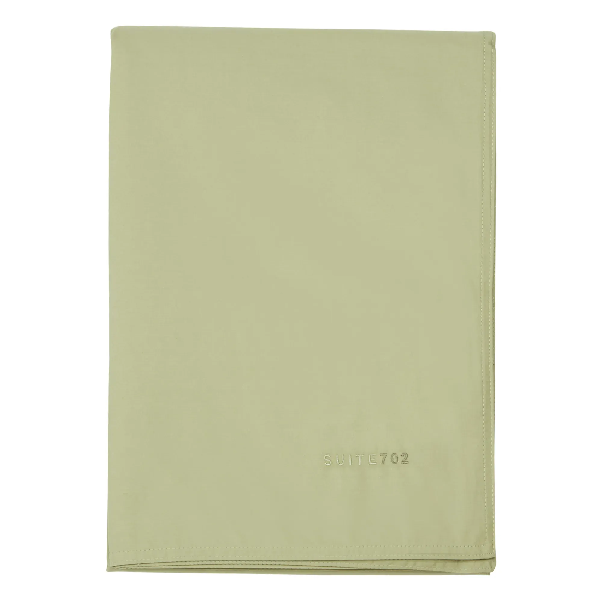 Organic Percale Duvet Cover - Pistachio Green, Cotton product
