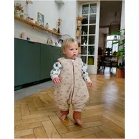 Coeur Footed Sleeping Bag - Cream, Organic Cotton alternate view