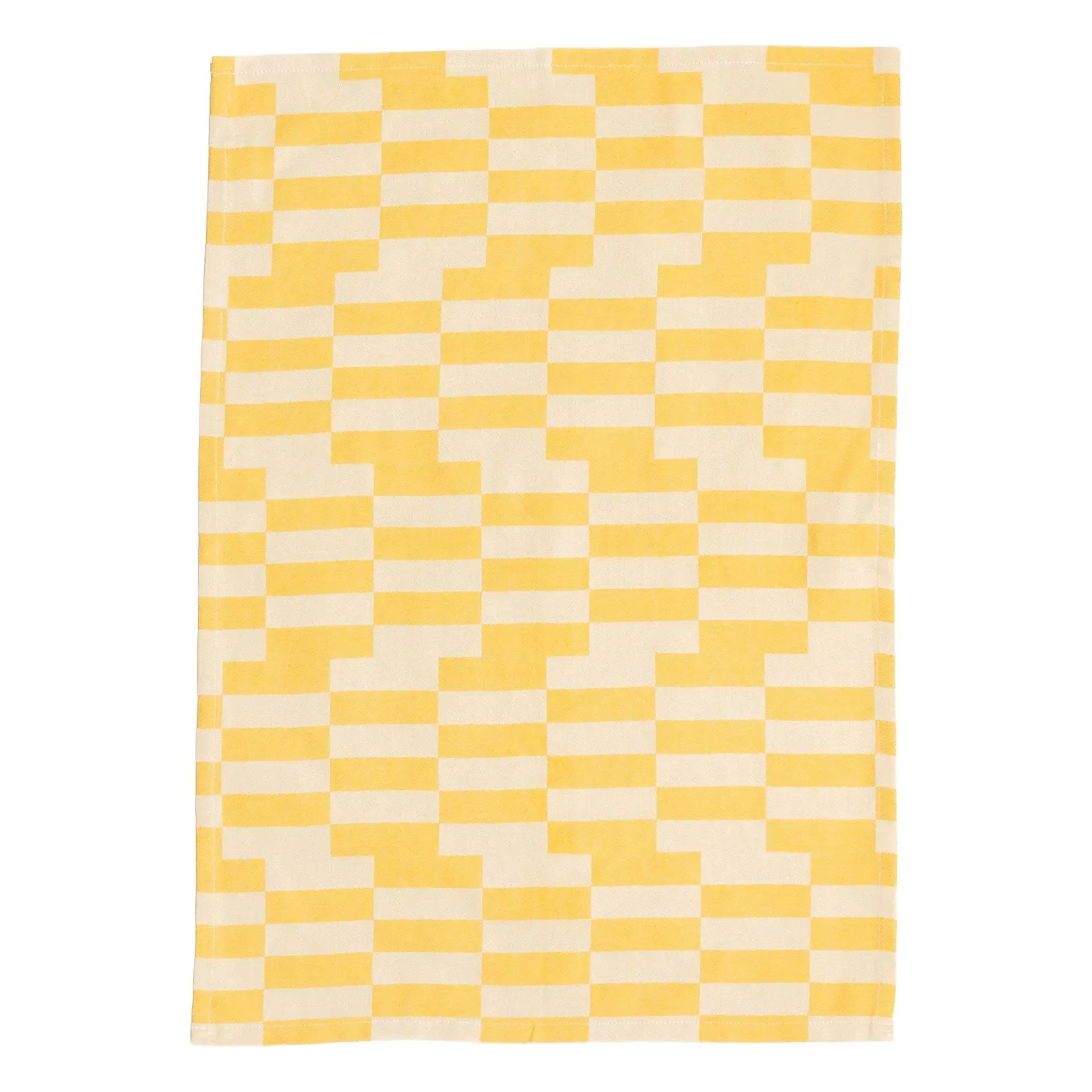 Butter Dream Tea Towel - Yellow, Organic Cotton product