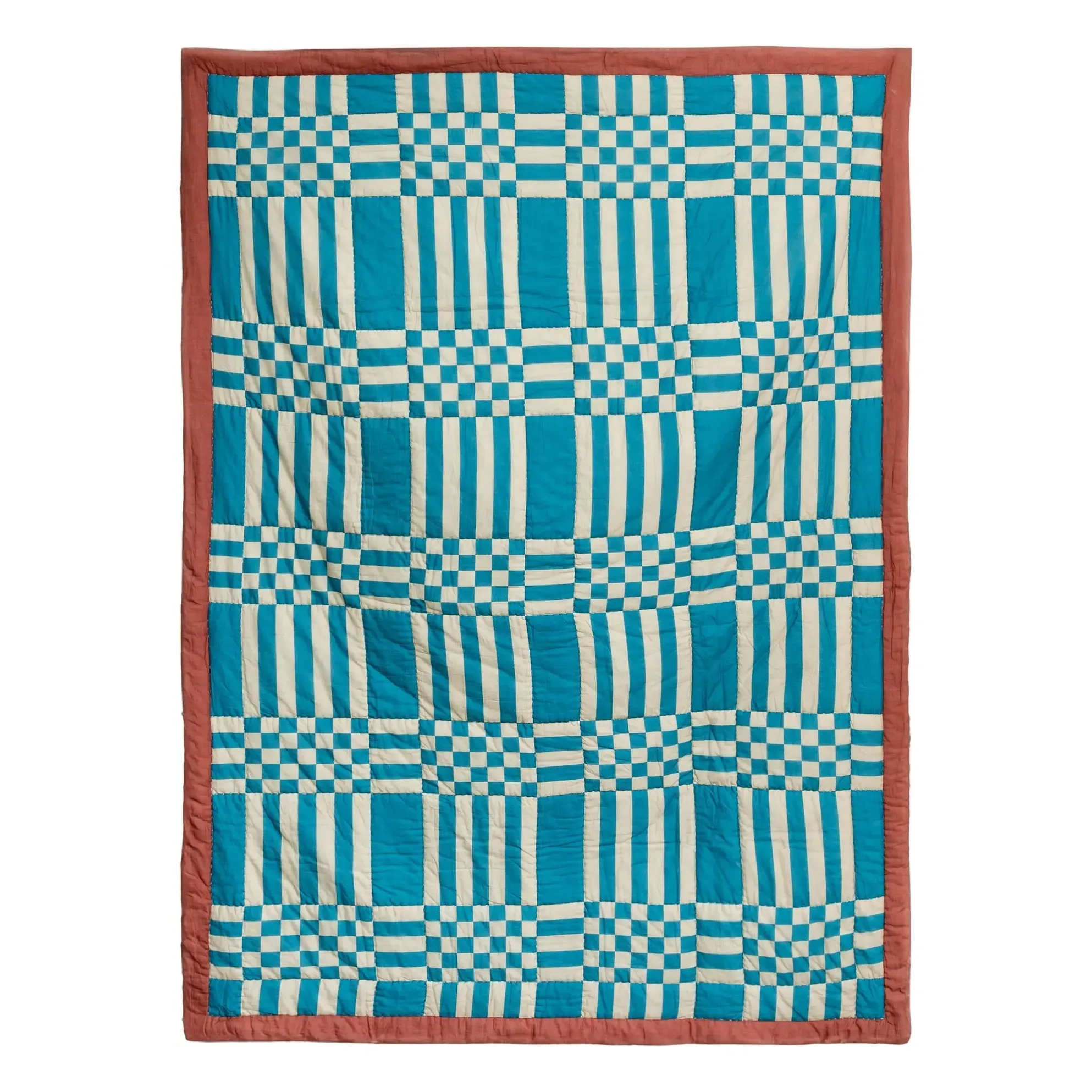 Checkered Reversible Throw - Pink, Cotton product