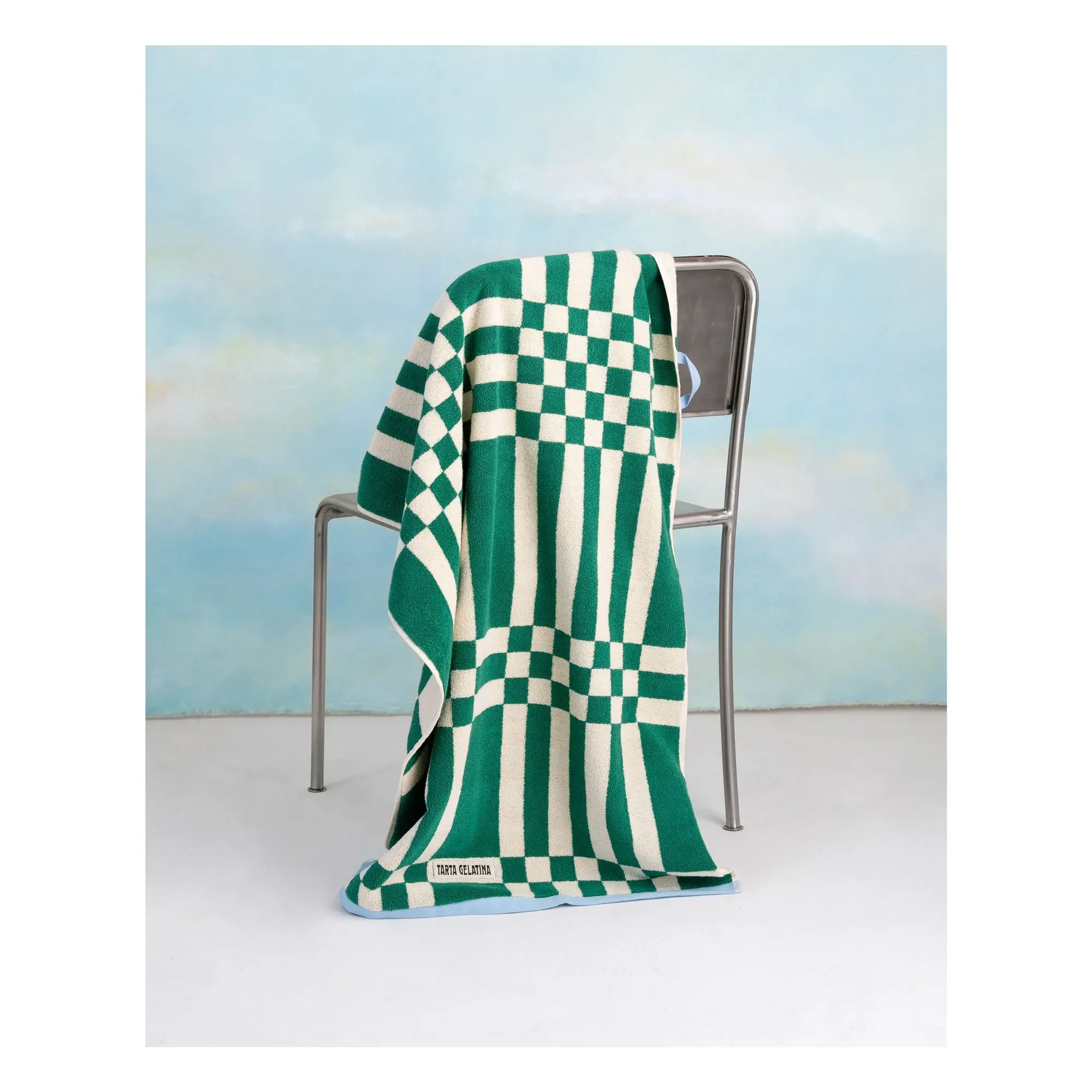 Marina Bath Towel - Green, Cotton alternate view