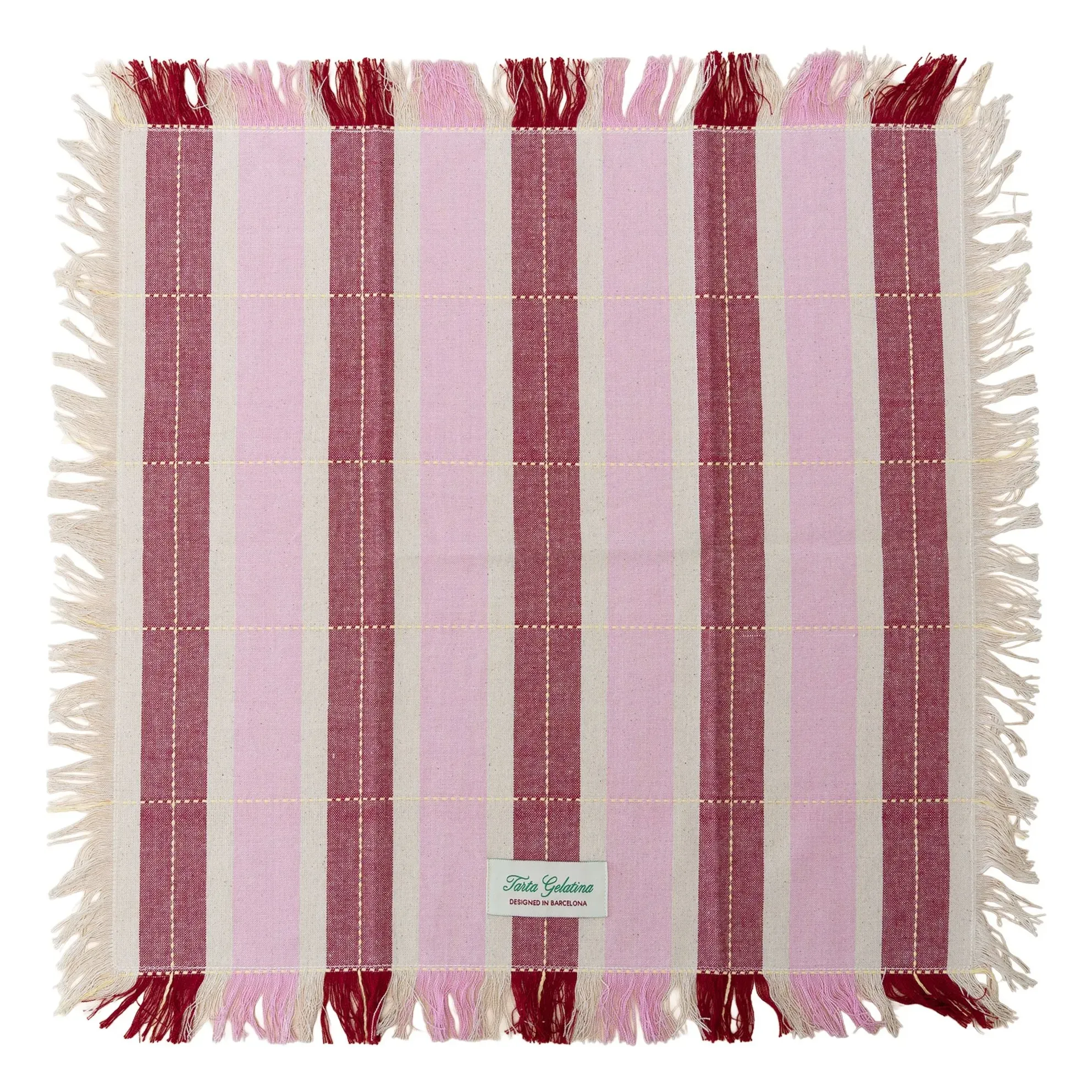 Organic Cotton Napkins Set of 2 - Pink product