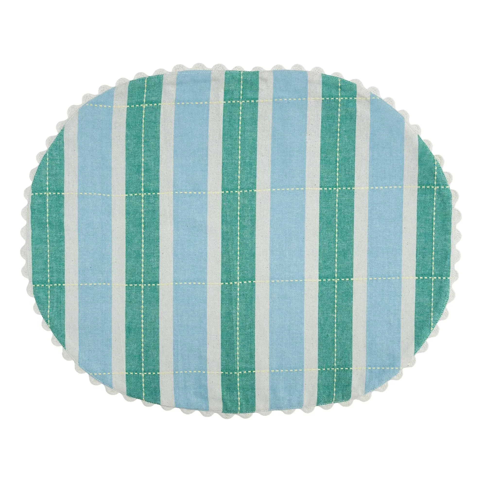 Organic Cotton Placemats Set of 2 - Blue product