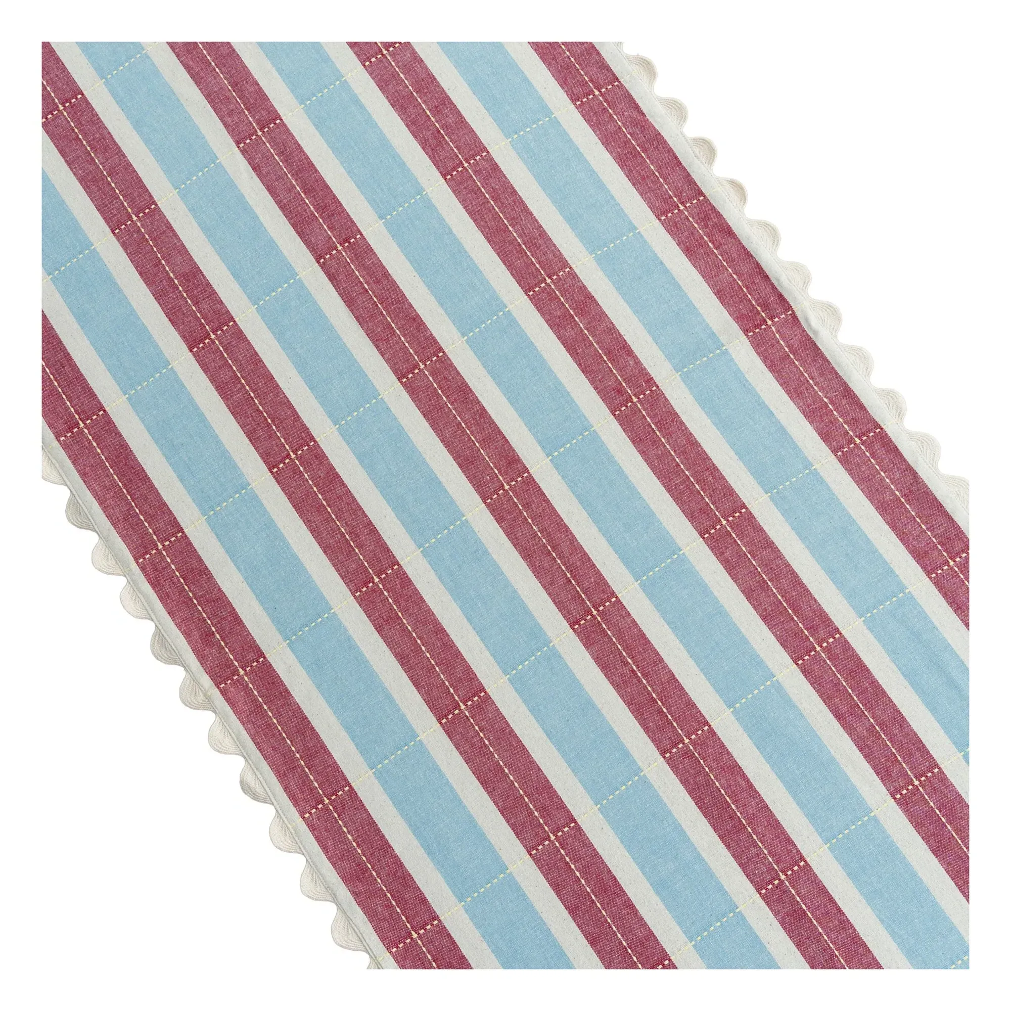 Organic Cotton Table Runner - Burgundy product