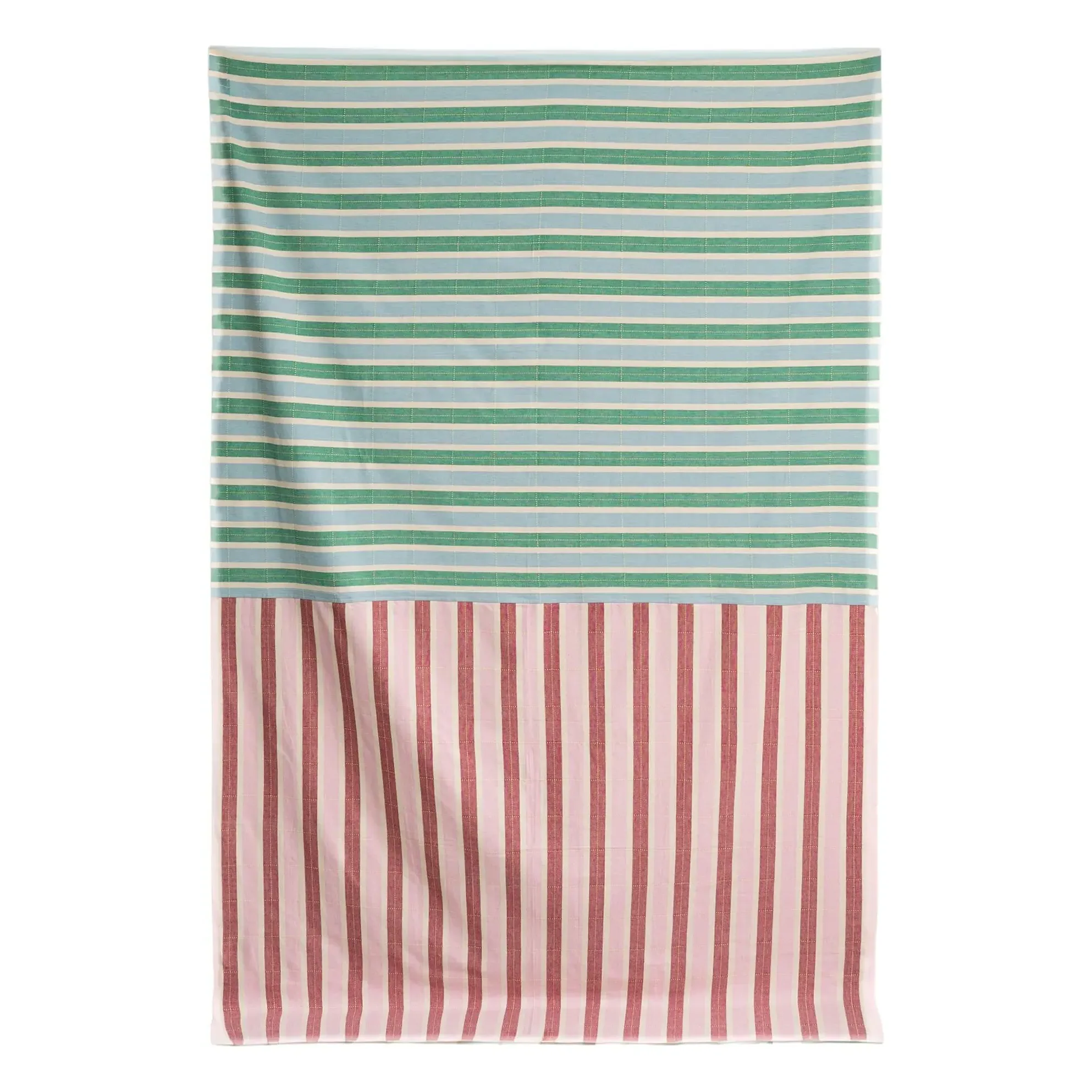 Tarta Gelatina Striped Tablecloth - Green, Cotton product