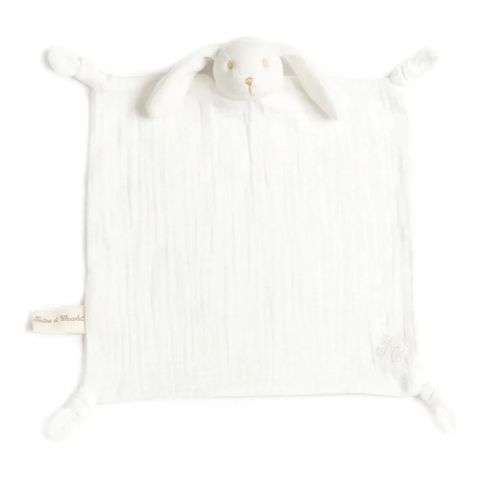 Augustin the Rabbit Comforter - Cream, Organic Cotton product