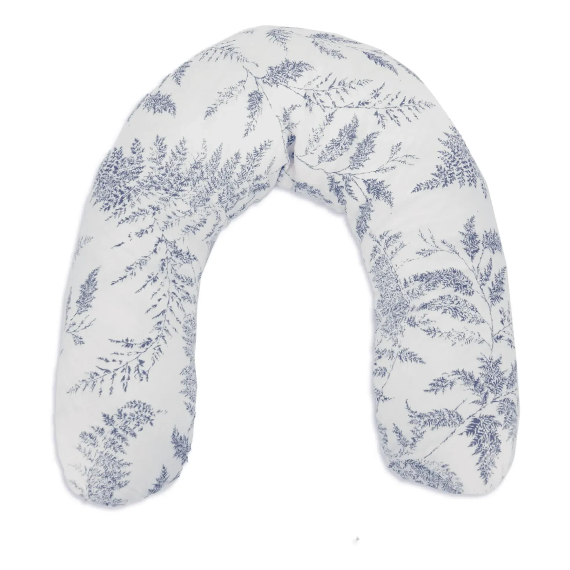 Feuillage Nursing Cushion - Navy Blue, Cotton Linen product